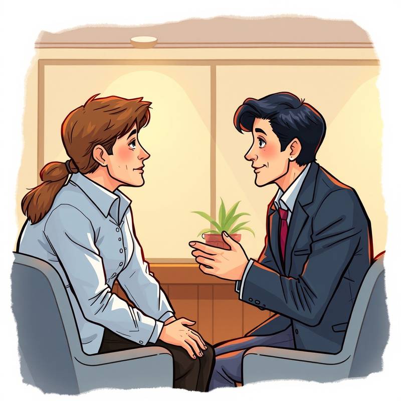 Illustratie van een gedragsinterview, met nadruk op het tonen van potentieel aan de hand van gedrag uit het verleden.